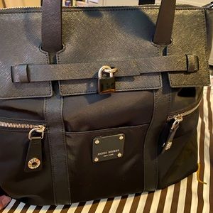 Henri Bendel Black Backpack